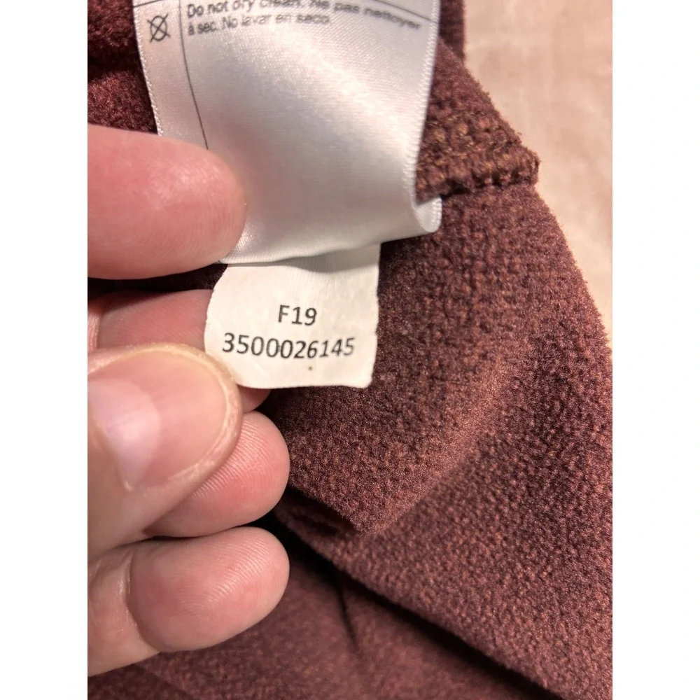 Carhartt Dalton Half Zip Fleece Pullover Mens 2XL Dark Red Gorpcore Utility